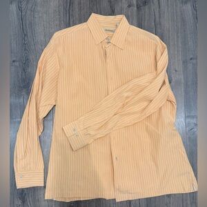 Peter Millar Men's Pinstripe Shirt size L